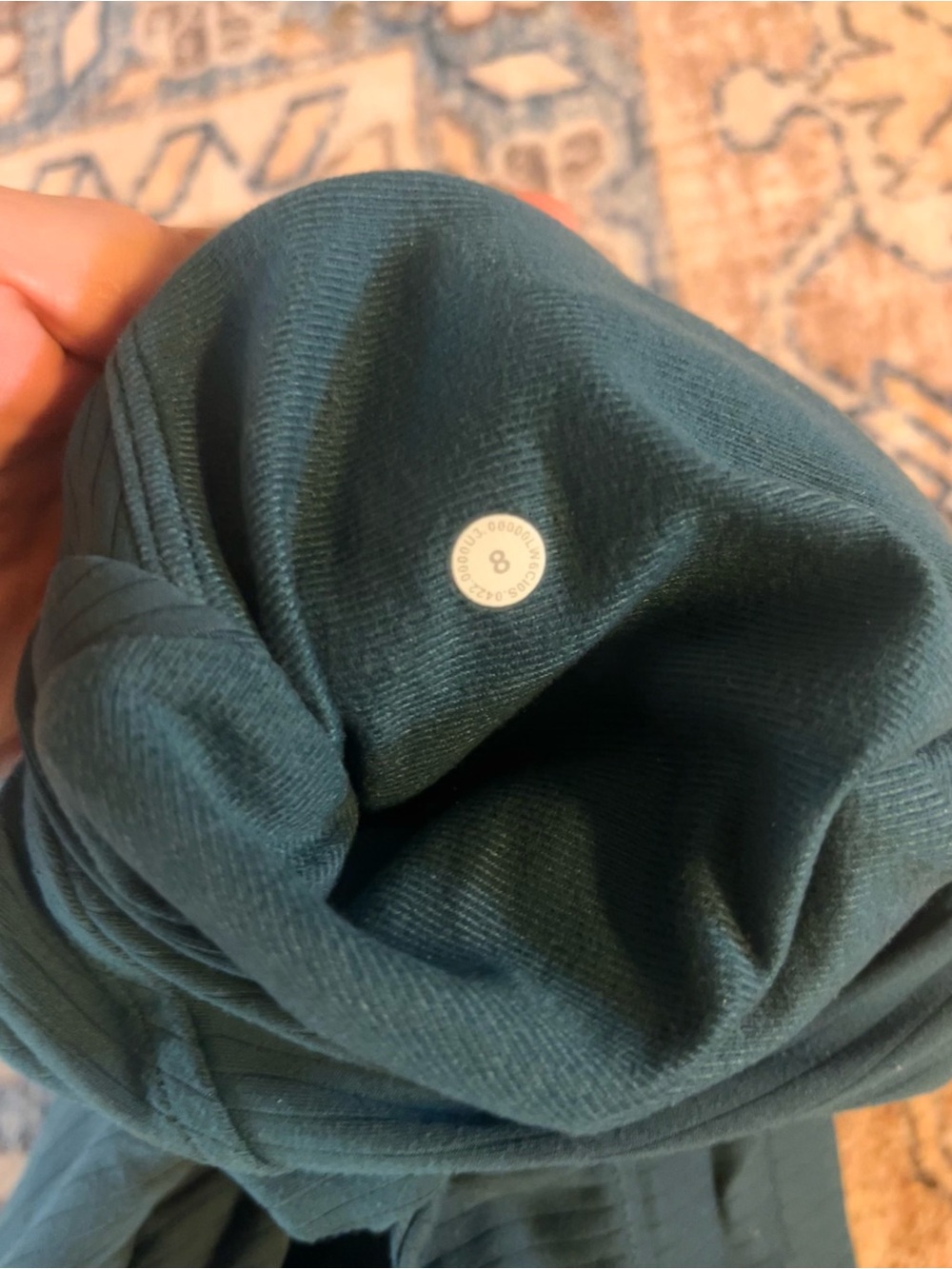 Lululemon High-Rise Ribbed Joggers Size 8 - Picture 2 of 2